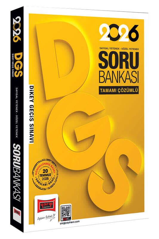 Yargı 2026 DGS Sayısal Sözel Yetenek Tamamı Çözümlü Soru Bankası