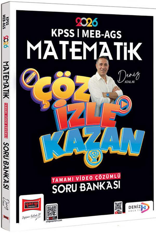 Yargı 2026 KPSS MEB AGS Matematik Çöz İzle Kazan Tamamı Video Çözümlü Soru Bankası