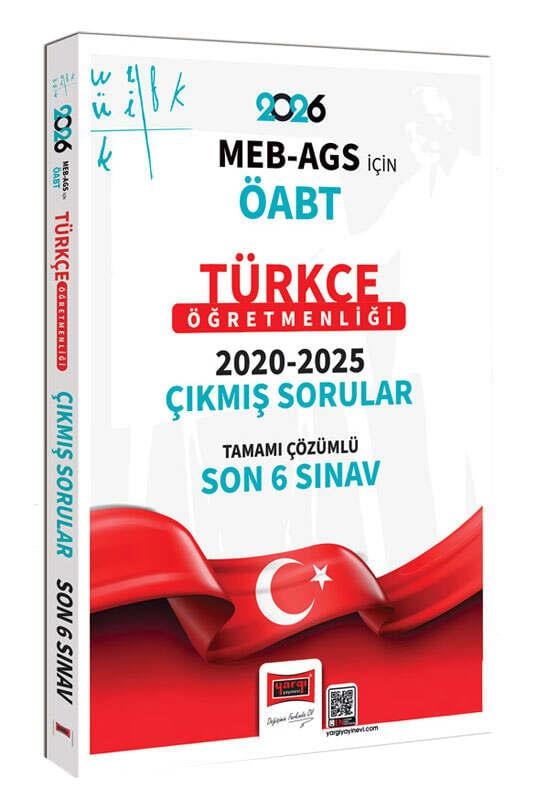 Yargı 2026 ÖABT MEB AGS Türkçe Öğretmenliği Tamamı Çözümlü Son 6 Sınav Çıkmış Sorular