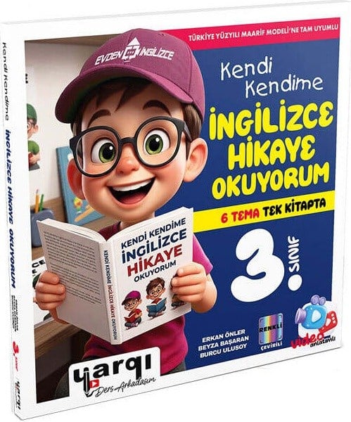 Yargı Ders Arkadaşım 3.Sınıf Kendi Kendime İngilizce Hikaye Okuyorum 6 Tema Tek Kitapta