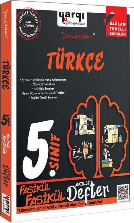 Yargı Ders Arkadaşım 5. Sınıf Türkçe Fasikül Fasikül Akıllı Defter