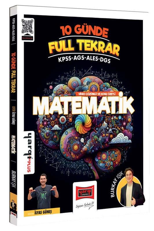 Yargı KPSS ALES DGS AGS 10 Günde Full Tekrar Matematik Video Çözümlü ve Konu Özetli