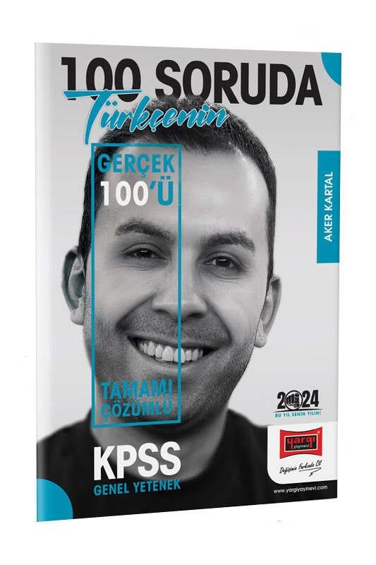 Yargı Yayınları 2024 KPSS 5Yüz 100 Soruda Tamamı Çözümlü Türkçe'nin Gerçek 100 ü