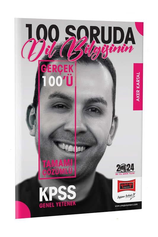 Yargı Yayınları 2024 KPSS 5Yüz 100 Soruda Tamamı Çözümlü Dil Bilgisinin Gerçek 100 ü