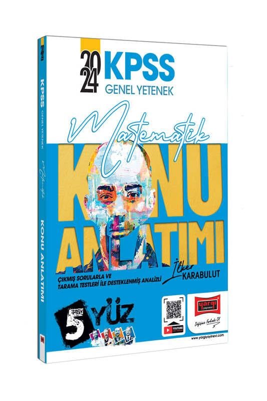 Yargı Yayınları 2024 KPSS Genel Yetenek 5Yüz Matematik Konu Anlatımı