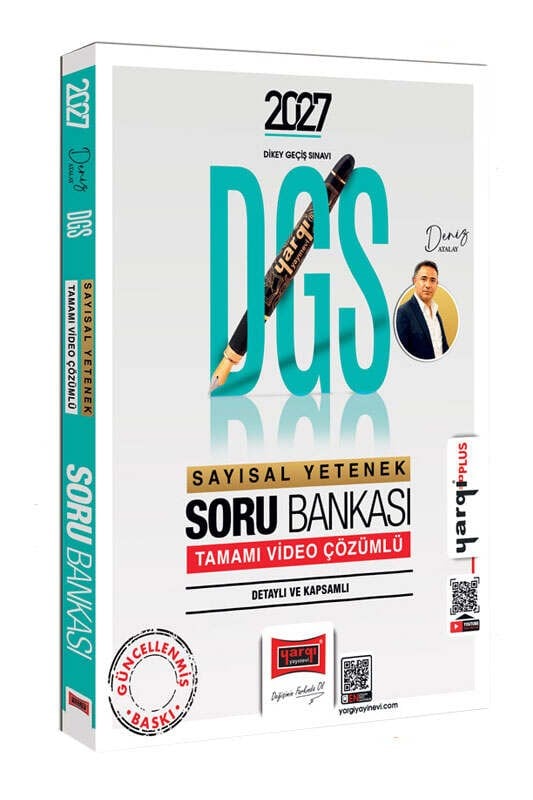 Yargı Yayınları 2027 DGS Sayısal Yetenek Tamamı Video Çözümlü Soru Bankası