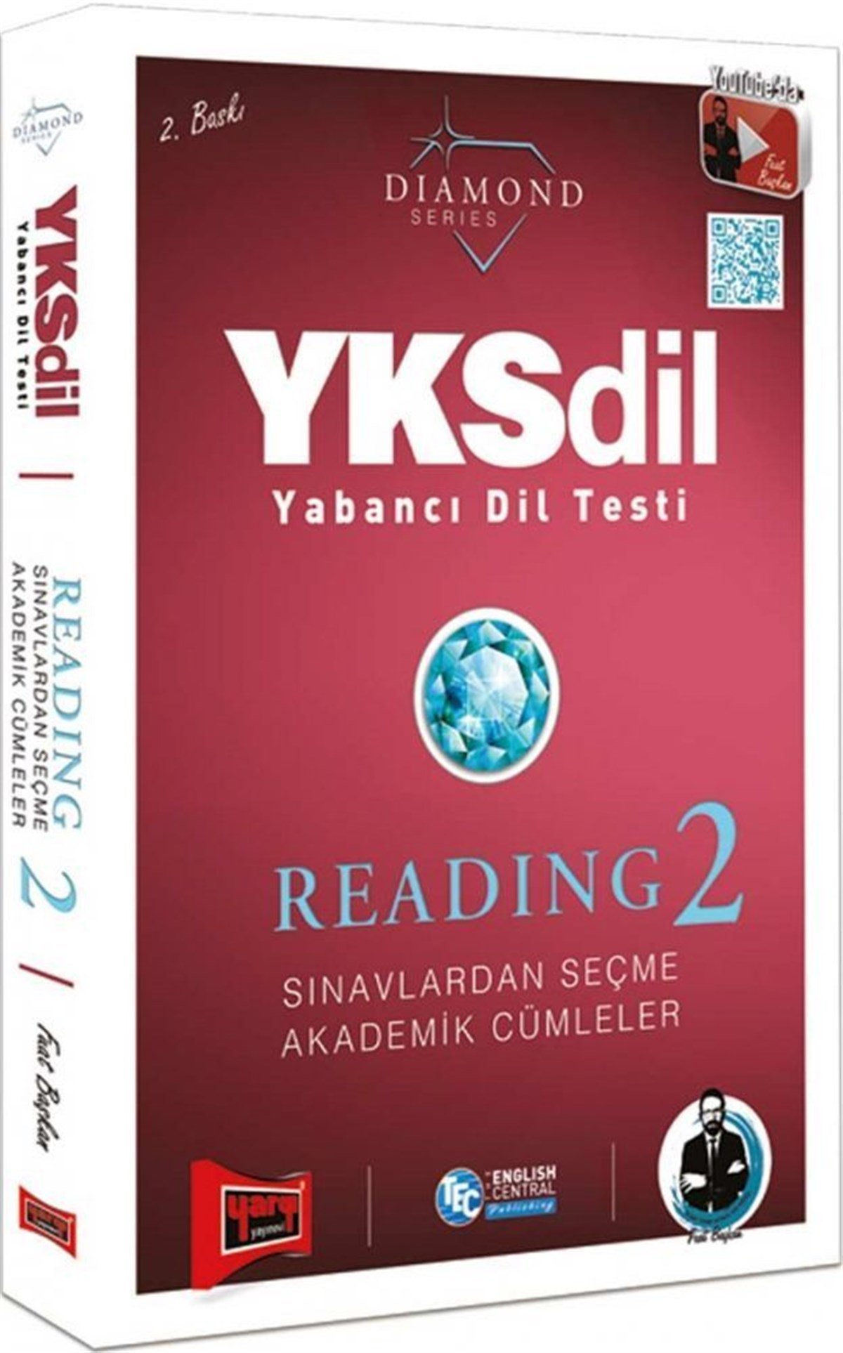 Yargı Yayınları YKSdil Yabancı Dil Testi Reading 2 Sınavlardan Seçme Akademik Cümleler