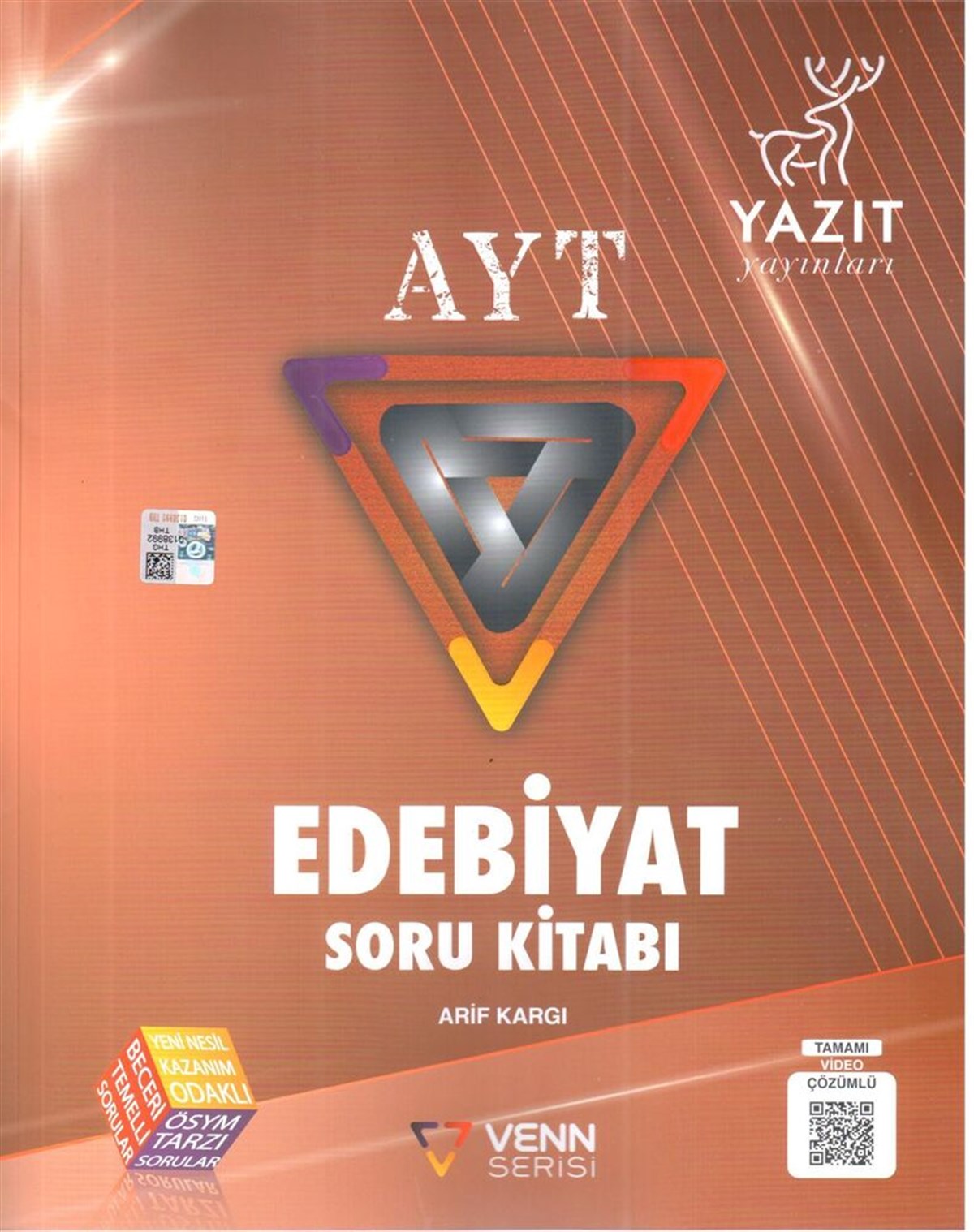 Yazıt Yayınları AYT Edebiyat Venn Serisi Soru Kitabı