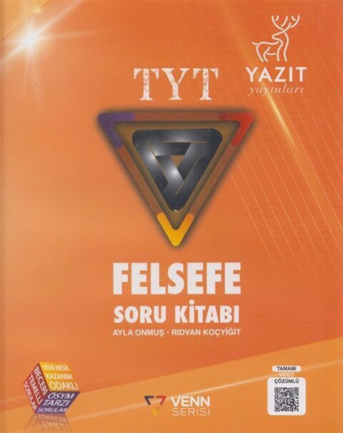 Yazıt Yayınları TYT Felsefe Venn Serisi Soru Kitabı