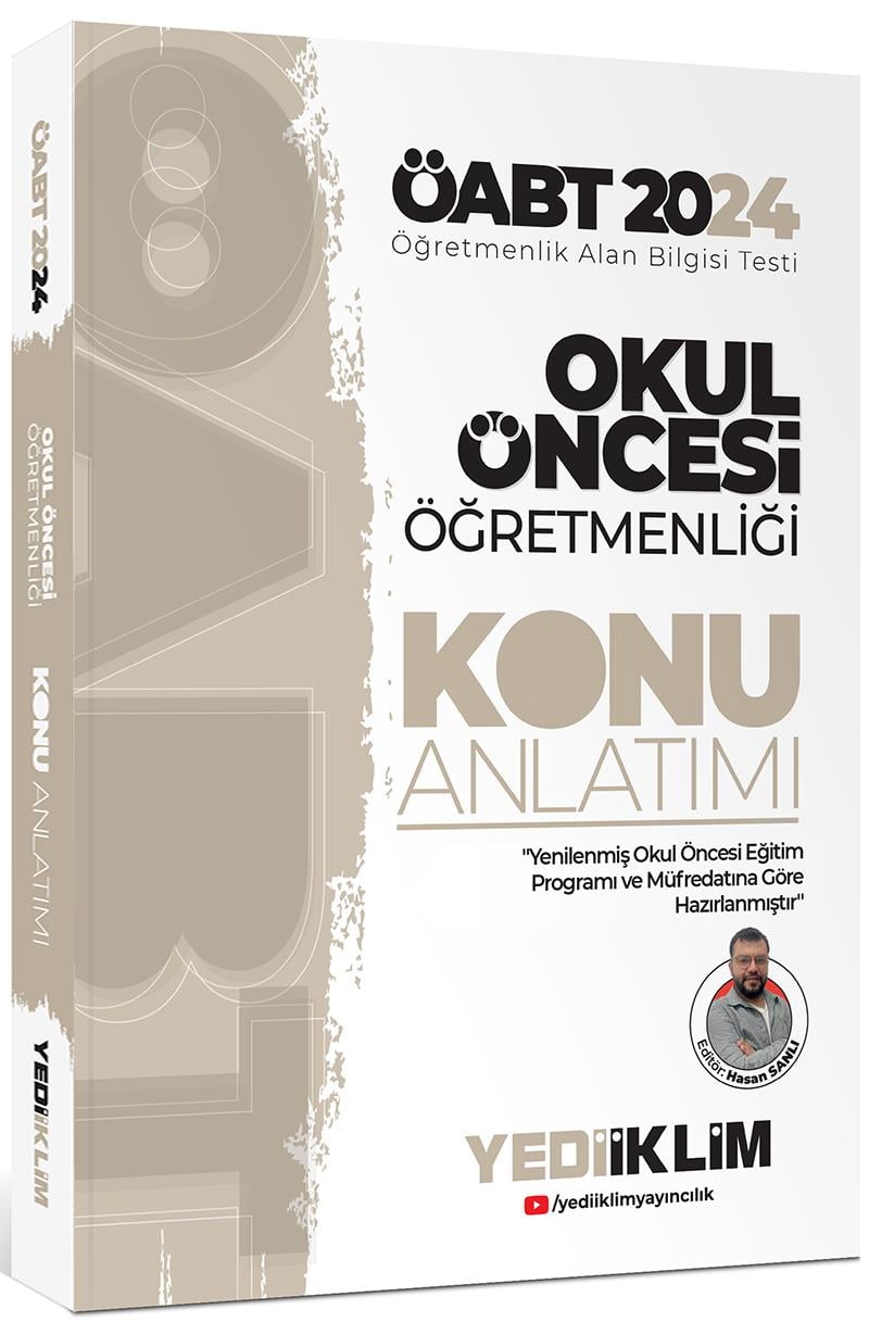 Yediiklim 2024 ÖABT Okul Öncesi Öğretmenliği Konu Anlatımı