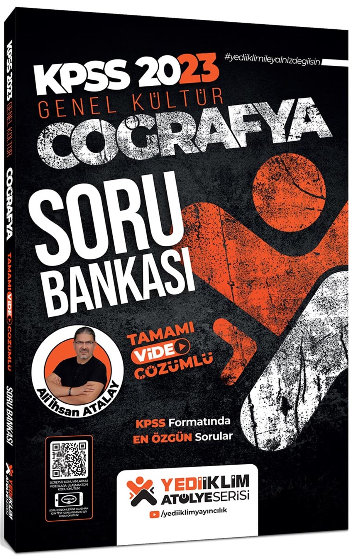 Yediiklim Yayınları 2023 KPSS Atölye Serisi Coğrafya Tamamı Video Çözümlü Soru Bankası