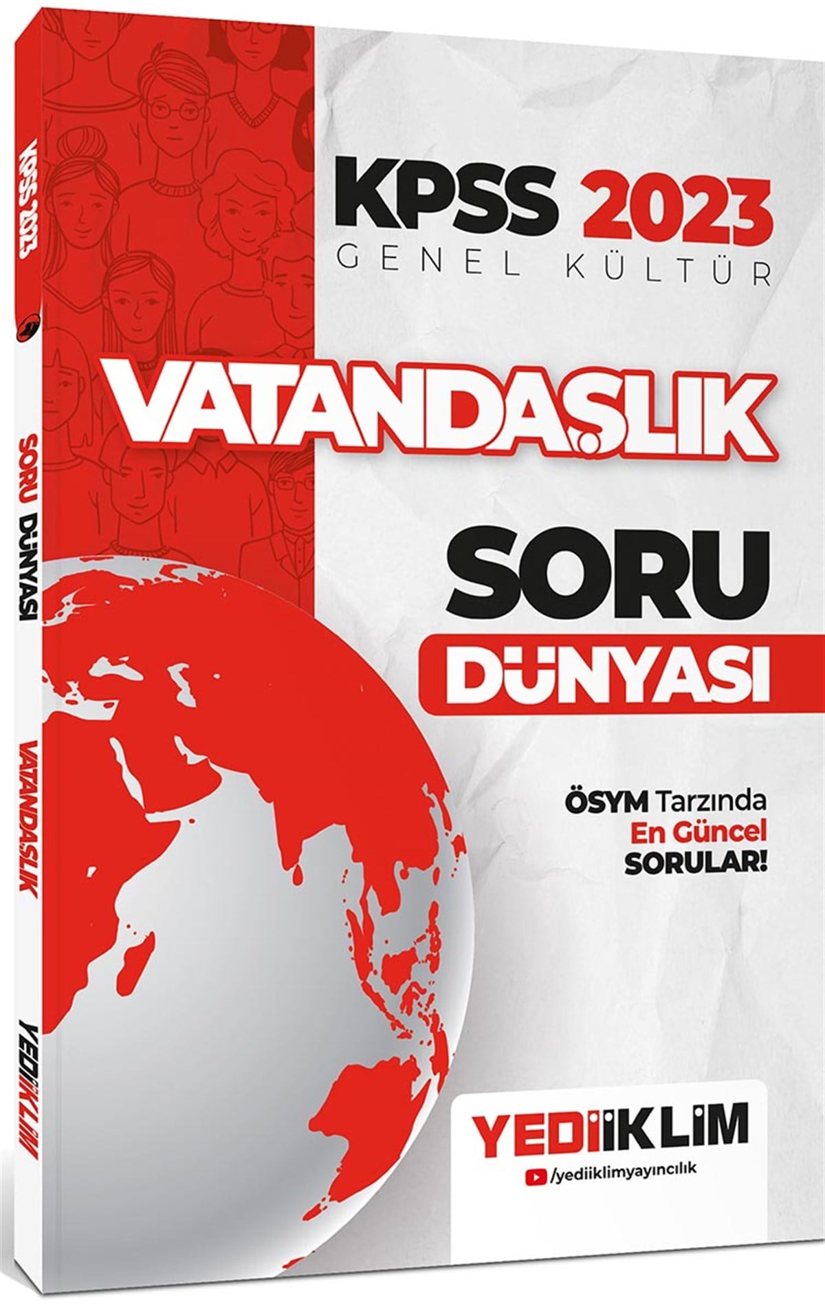 Yediiklim Yayınları 2023 KPSS Genel Kültür Vatandaşlık Soru Dünyası 