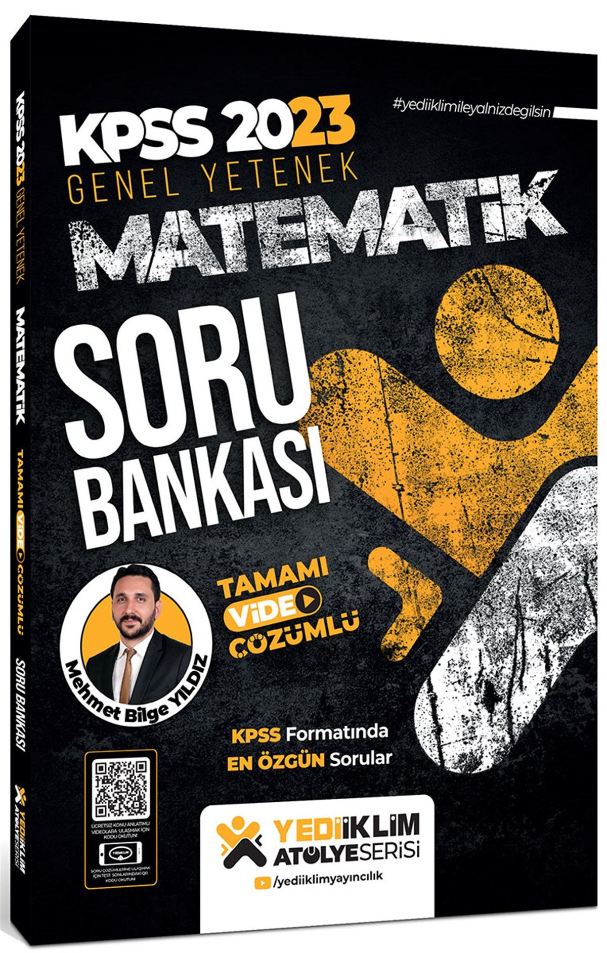 Yediiklim Yayınları 2023 KPSS Genel Yetenek Atölye Serisi Matematik Tamamı Video Çözümlü Soru Bankası