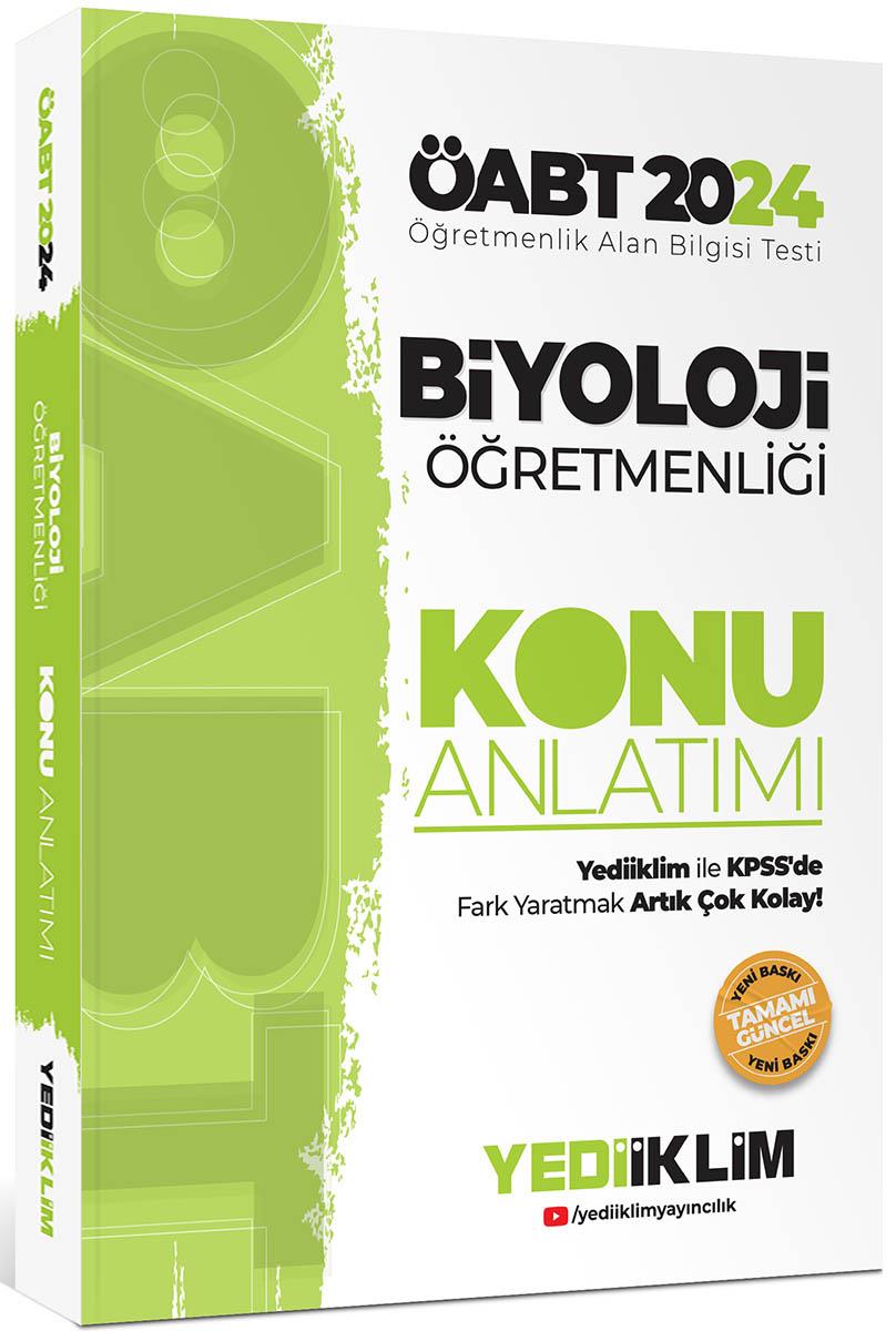 Yediiklim Yayınları 2024 ÖABT Biyoloji Öğretmenliği Konu Anlatımı
