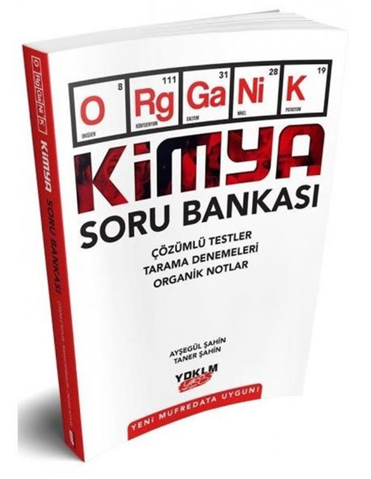 Yediiklim Yayınları Organik Kimya Soru Bankası