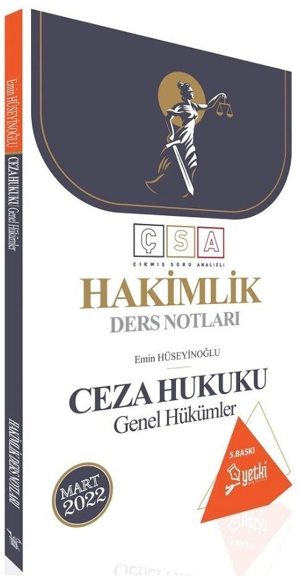 Yetki Yayınları 2026 Hakimlik Ceza Hukuku Genel Hükümler Ders Notları