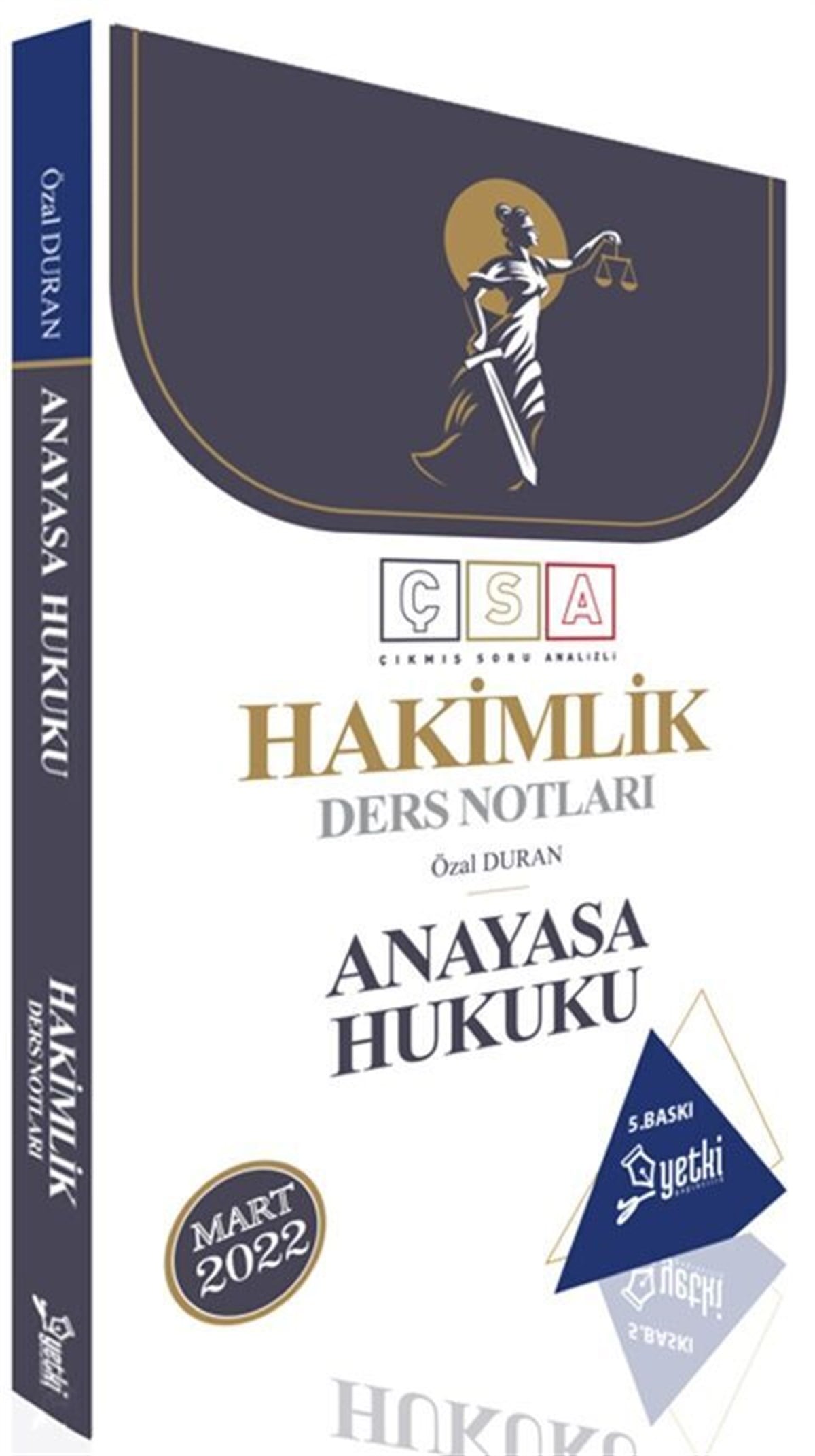Yetki Yayınları 2026 HMGS Hakimlik Anayasa Hukuku Ders Notları
