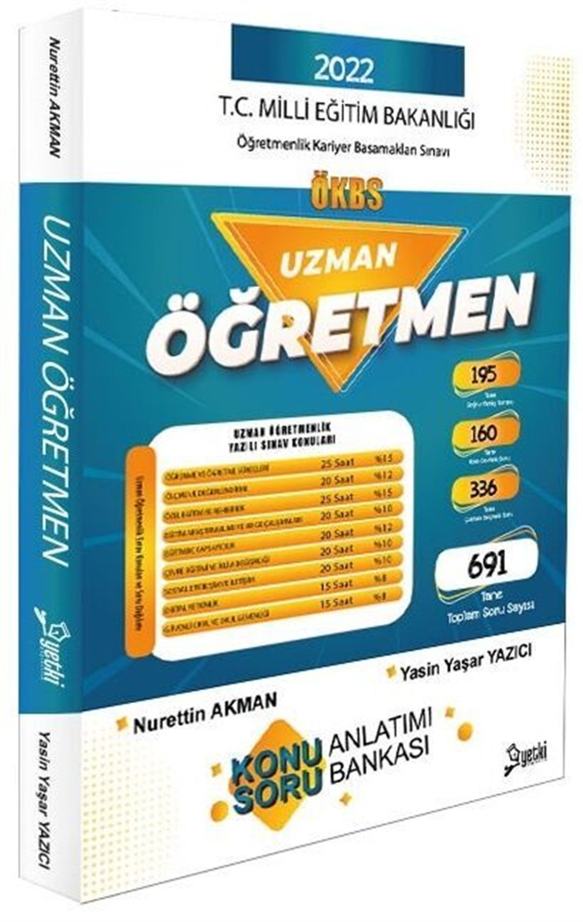 Yetki Yayınları Uzman Öğretmenlik Konu Anlatımı Soru Bankası