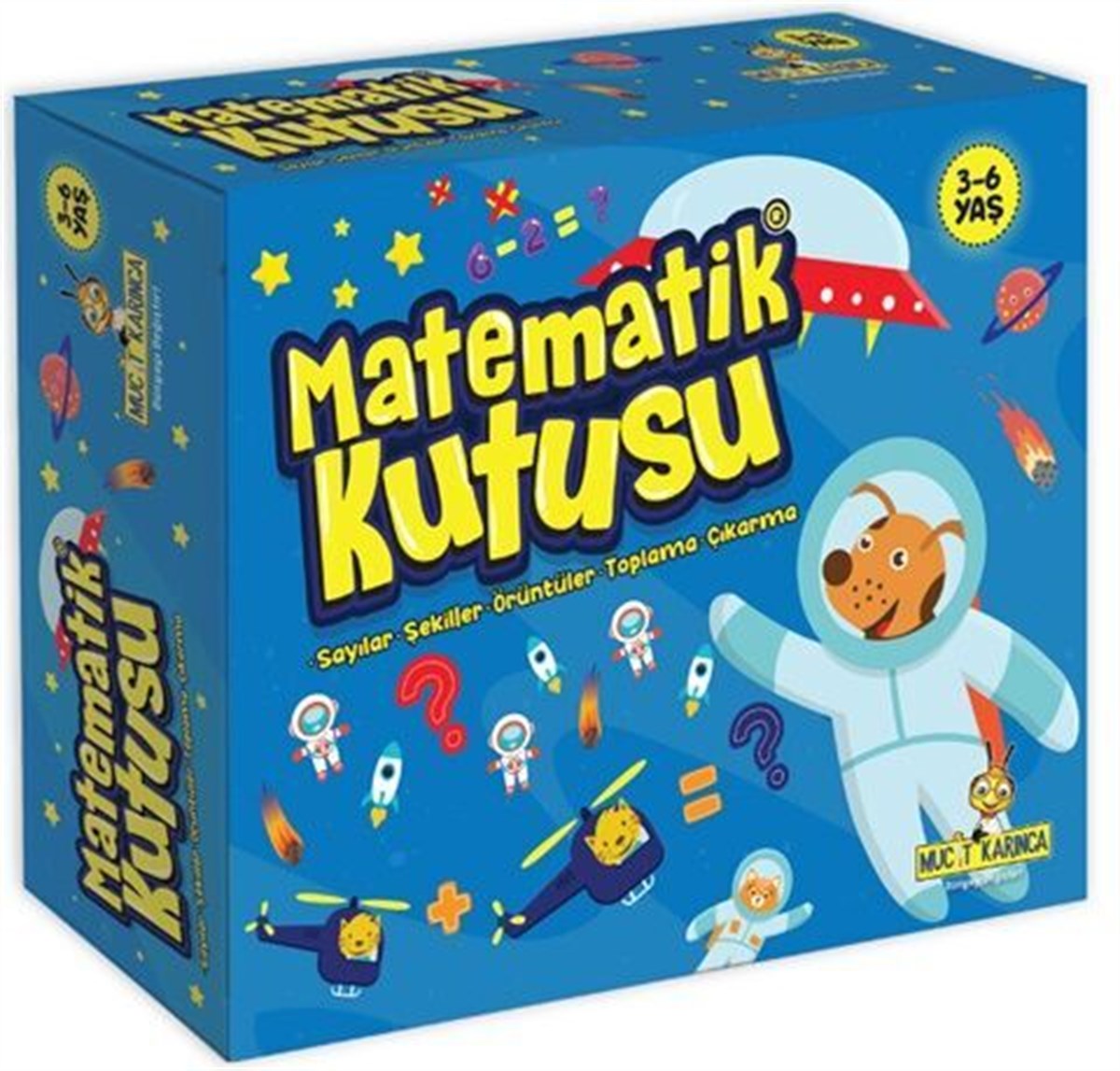 Yükselen Zeka Yayınları Matematik Kutusu Dikkat Geliştiren Oyuncak (3-6 Yaş)