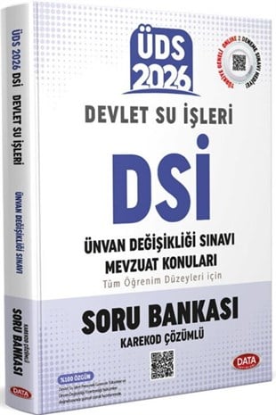 Data Yayınları 2026 ÜDS Devlet Su İşleri Soru Bankası