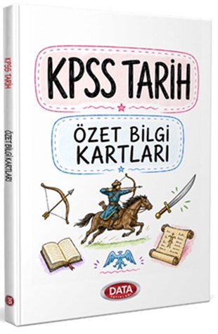 Data Yayınları KPSS Tarih Özet Bilgi Kartları
