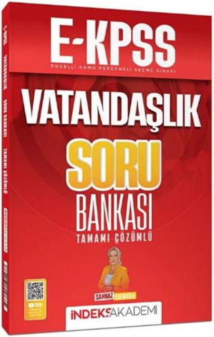 İndeks Akademi 2026 EKPSS Vatandaşlık Soru Bankası