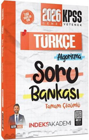 İndeks Akademi 2026 KPSS Türkçe Algoritma Soru Bankası Çözümlü