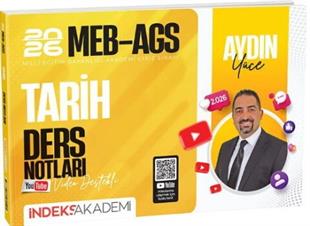 İndeks Akademi 2026 MEB AGS Akademisi Tarih Video Ders Notları