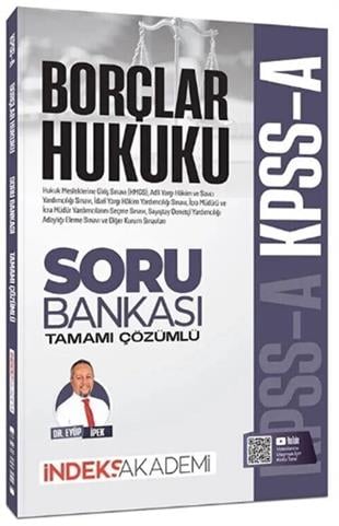 İndeks Akademi KPSS A Grubu Borçlar Hukuku Soru Bankası