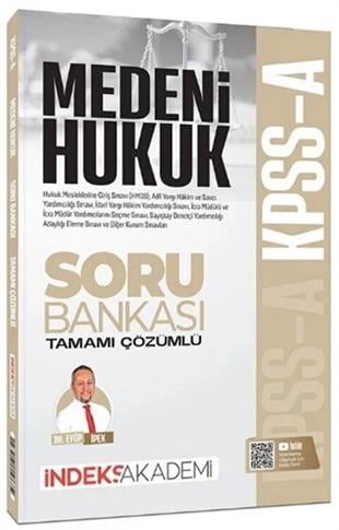 İndeks Akademi KPSS A Grubu Medeni Hukuk Soru Bankası