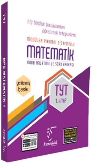 Karekök Yayınları TYT Matematik MPS Konu Anlatımı Soru Bankası 1. Kitap