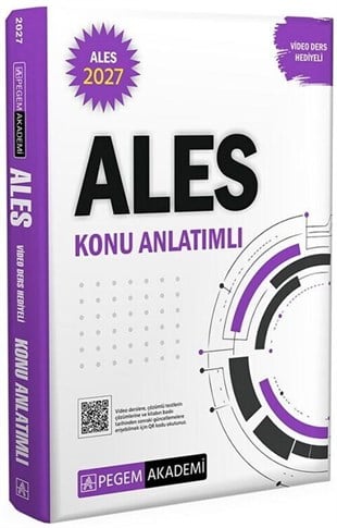 Pegem Yayınları 2027 ALES Konu Anlatımlı
