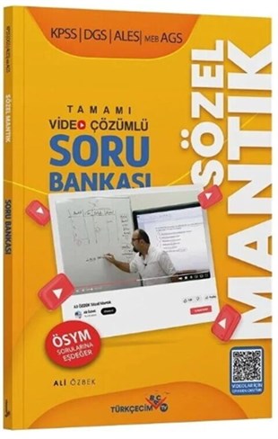 Türkçecim TV KPSS DGS ALES MEB AGS Sözel Mantık Soru Bankası