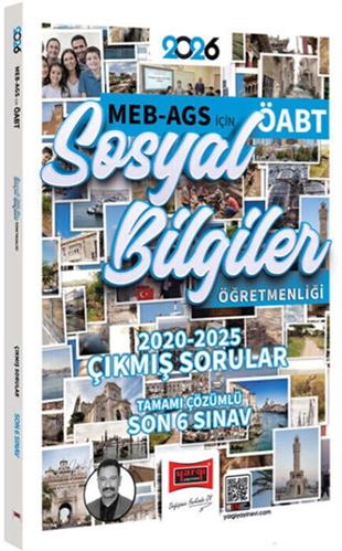 Yargı Yayınları 2026 ÖABT MEB AGS Sosyal Bilgiler Öğretmenliği 2020-2025 Çıkmış Sınav Soruları