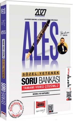 Yargı Yayınları 2027 ALES Sözel Yetenek Tamamı Video Çözümlü Soru Bankası
