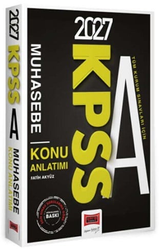 Yargı Yayınları 2027 KPSS A Grubu Tüm Kurum Sınavları İçin Muhasebe Konu Anlatımı