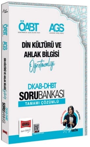 Yargı Yayınları 2027 ÖABT DKAB DHBT MEB-AGS Din Kültürü ve Ahlak Bilgisi Öğretmenliği Tamamı Çözümlü Soru Bankası