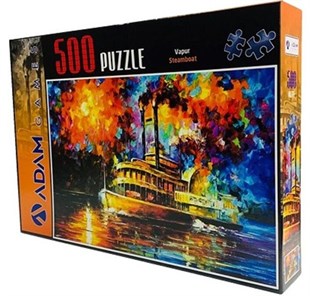 Adam Games Vapur 500 Parça Puzzle 48 x 68