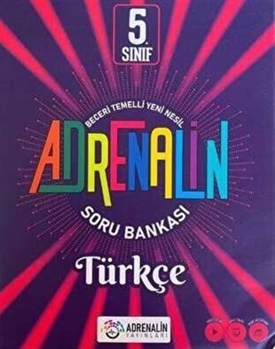 Adrenalin Yayınları 5. Sınıf Türkçe Soru Bankası