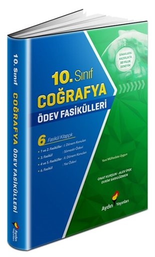 Aydın Yayınları 10. Sınıf Coğrafya Ödev Fasikülleri