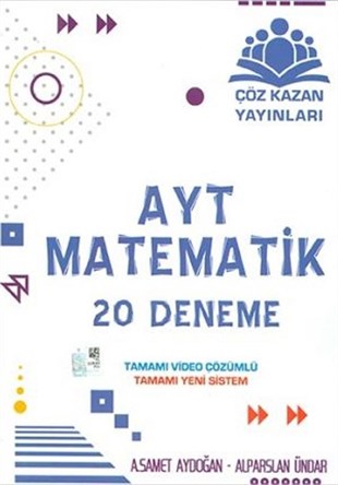 Çöz Kazan AYT Matematik 20 Deneme