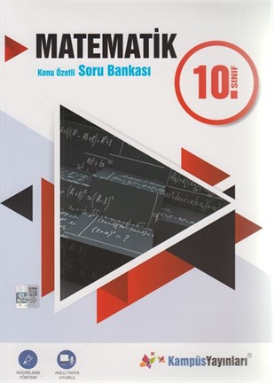 Kampüs Yayınları 10. Sınıf Matematik Konu Özetli Soru Bankası