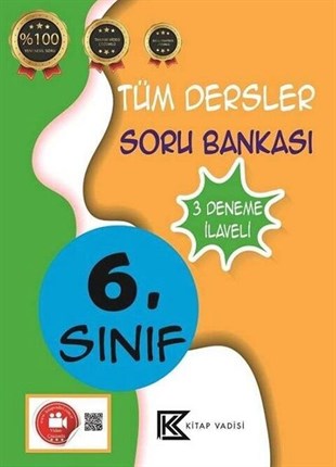 Kitap Vadisi Yayınları 6. Sınıf Tüm Dersler Soru Bankası