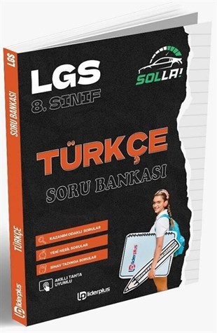 Lider Plus Yayınları 8. Sınıf LGS Türkçe Solla Soru Bankası