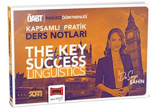 Yargı 2023 ÖABT İngilizce Öğretmenliği The Key To Success Linguistics Kapsamlı ve Pratik Ders Notları