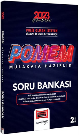 Yargı Yayınları 2023 POMEM Mülakata Hazırlık Soru Bankası