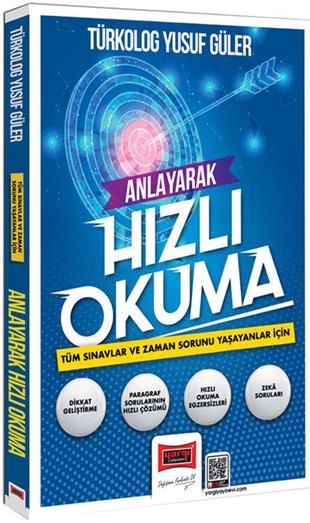 Yargı Yayınları Tüm Sınavlar ve Zaman Sorunu Yaşayanlar İçin Anlayarak Hızlı Okuma