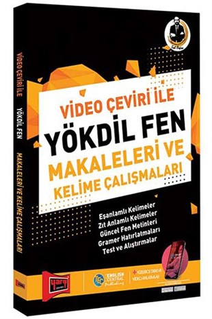 Yargı Yayınları YÖKDİL Video Çeviri İle Fen Makaleleri ve Kelime Çalışmaları 2. Baskı
