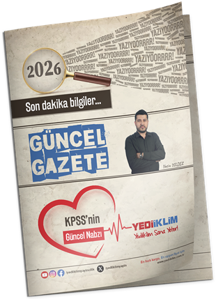 Yediiklim Yayınları 2026 Son Dakika Bilgiler Güncel Gazete Yasin Yıldız
