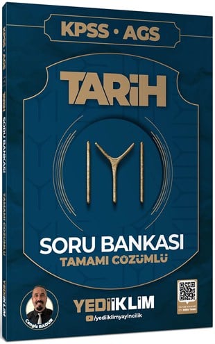 Yediiklim Yayınları 2027 KPSS AGS Kayı Tarih Tamamı Çözümlü Soru Bankası
